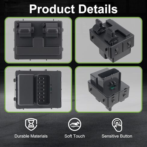 4602675AA Front Door Power Window Switch for Jeep Wrangler 2-Door 2007 2008 2009 2010 in Saudi Arabia
