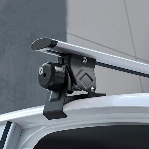 Roof Rack Cross Bars for Ford Ranger 2019-2023 2024 2025, 2Pcs Lockable Aluminum Car Roof Racks for Cargo Carrier,Kayak,Ski,Luggage,Crossbars for Roofs Rack,Universal Car Top Roofs Racks in Saudi Arabia