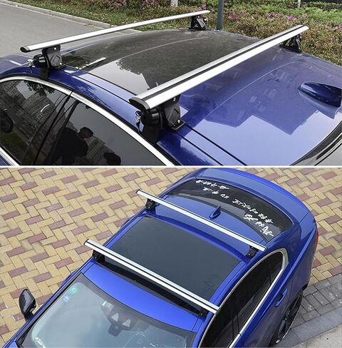 Roof Rack Cross Bars for Ford Ranger 2019-2023 2024 2025, 2Pcs Lockable Aluminum Car Roof Racks for Cargo Carrier,Kayak,Ski,Luggage,Crossbars for Roofs Rack,Universal Car Top Roofs Racks in Saudi Arabia