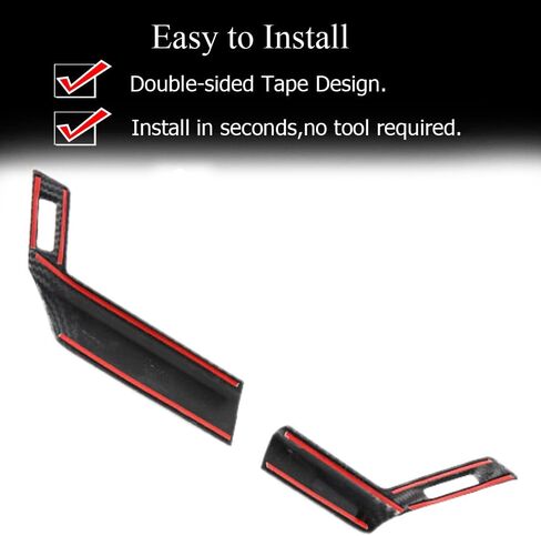 Xiter 2pcs ABS Plastics Cabon على غرار الطراز الأمامي الجانبي Air Cover Cover Cover Cover trim for Nissan Rogue 2021 2022 2023 2024 2025 incipsories includer in Kuwait