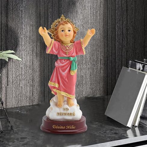 نينيو estatua يسوع الطفل الإلهي تمثال للمكتب الديكور سطح المكتب in Kuwait
