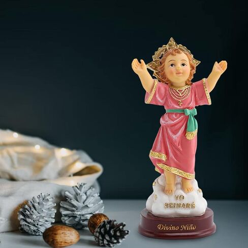 نينيو estatua يسوع الطفل الإلهي تمثال للمكتب الديكور سطح المكتب in Kuwait