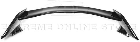 Replacement for 2016-2021 Honda Civic Hatchback FK4 FK7 | JDM Type-R Style Rear Trunk Lid Wing Spoiler (ABS Plastic - Painted Glossy Black) in Kuwait