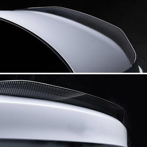Aerobon Real Carbon Fiber Trunk Spoiler متوافق مع 2019-2025 Genesis G70 SPOILER (D style) in Kuwait