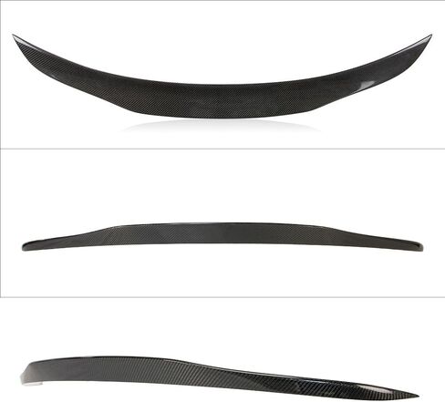 Aerobon Real Carbon Fiber Trunk Spoiler متوافق مع 2019-2025 Genesis G70 SPOILER (D style) in Kuwait