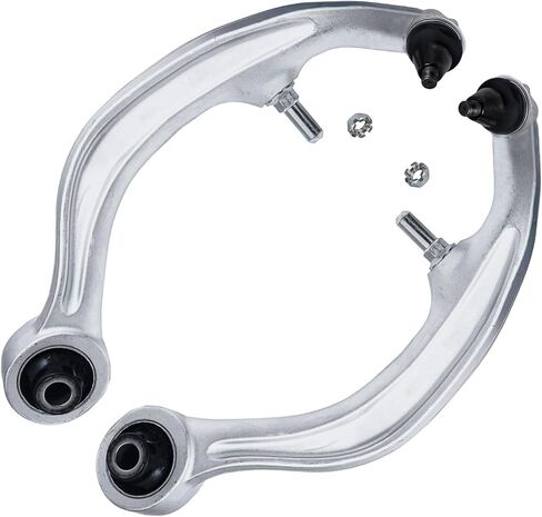 Detroit Axle - RWD Front Control Arms for 03-07 Infiniti G35, 03-09 Nissan 350Z, 2 Lower Rearward Control Arms w/Ball Joint Assembly 2003 2004 2005 2006 2007 Replacement - 2pc Set in Saudi Arabia