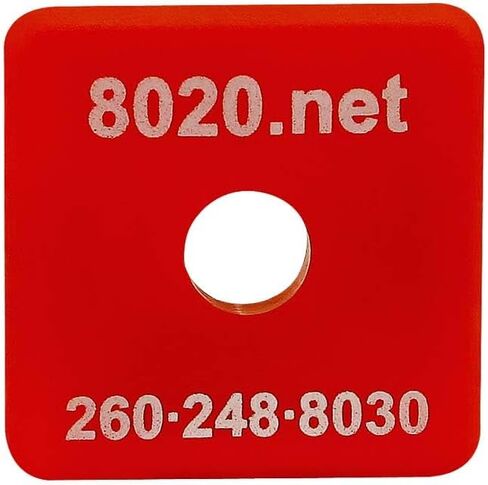 8020, 2030, 15 Series, 1.5" x 1.5" Plastic Square End Caps with Push in Fastener for 80/20 Aluminum Extrusion T-Slot Accessories (Plain Black - No Logo, 25) in Kuwait