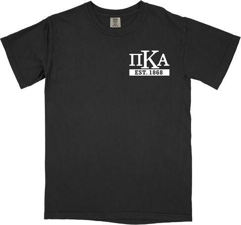 Pi Kappa Alpha Pike Letters Letters Comfort Colors T-Shirt in Kuwait