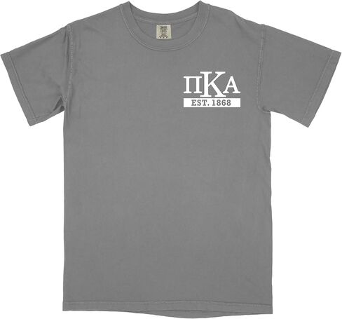 Pi Kappa Alpha Pike Letters Letters Comfort Colors T-Shirt in Kuwait