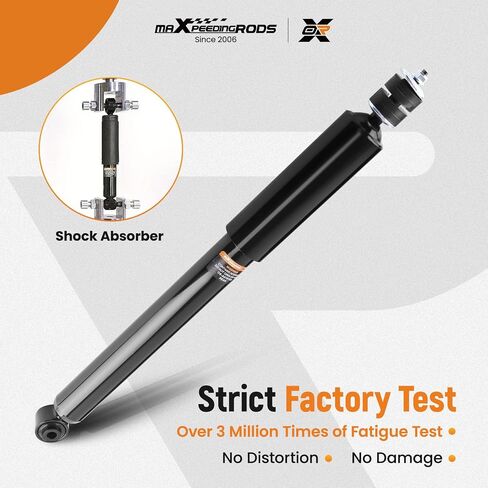 MaxPeedingRods 2PC الدعامات الأمامية لـ Honda Civic 2006-2011 Acura CSX 2006-2011 ، 172287 172286 Strock Assorber Struts W/Coil Spring Assembly in Kuwait