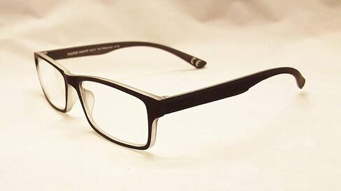 Foster Grant Tyler Men's Reading Glasses Black Rubberized Frame +1.50 in Saudi Arabia