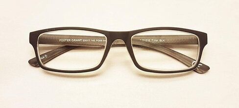 Foster Grant Tyler Men's Reading Glasses Black Rubberized Frame +1.50 in Saudi Arabia