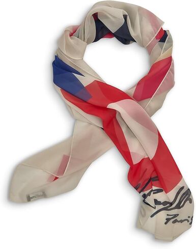 Karl Lagerfeld Paris Women's Accessories Scarf,Black,1SZ in Saudi Arabia