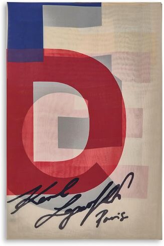 Karl Lagerfeld Paris Women's Accessories Scarf,Black,1SZ in Saudi Arabia