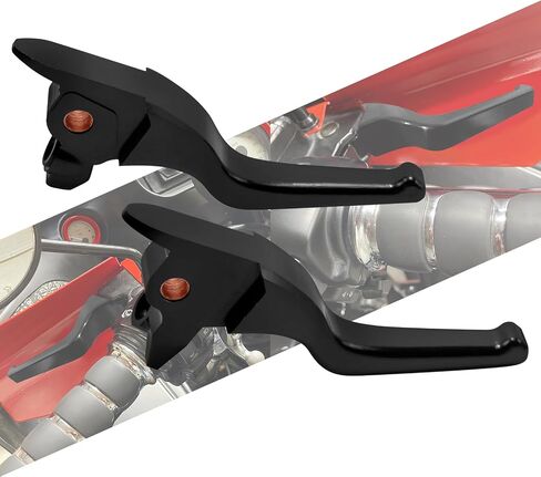 Motorcycle Brake Clutch Lever Hand Levers 3 Fingers Fit for Harley Touring Road King Electra Glide Street Glide Ultra Limited CVO 2014-2016 (Chrome) in Saudi Arabia