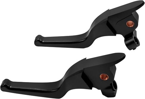 Motorcycle Brake Clutch Lever Hand Levers 3 Fingers Fit for Harley Touring Road King Electra Glide Street Glide Ultra Limited CVO 2014-2016 (Chrome) in Saudi Arabia