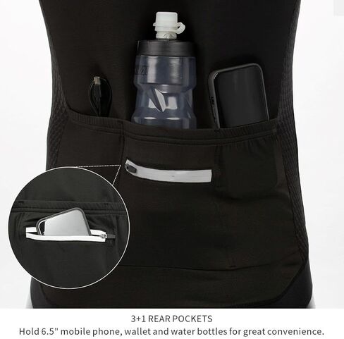 MOXILYN Men's Cycling Jerseys Road Bike Shirts Short Sleeve Full Zipper with 4 Pockets Reflective Widen Anti Slip Hem in Kuwait