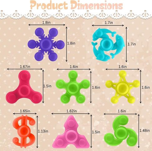 100pcs Bulk-Mini Finger Fidget Spinner Toys, Stress Relief Sensory Toys for Kids Teens Adults, Birthday Party Favors Gifts Christmas Stocking Classroom Prizes Supplies Valentine's Day Gifts in Saudi Arabia