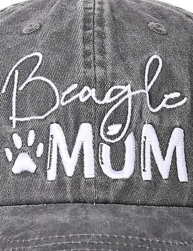 هدايا Innobeta Beagle للنساء ، هدايا قبعة Beagle Mom لعيد الميلاد ، عيد ميلاد ، قبعة البيسبول المطرزة القابلة للتعديل in Saudi Arabia