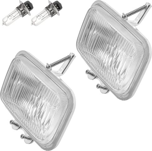 Caltric Set Of 2 Headlights Compatible with Honda Trx300 Fourtrax 300 2X4 1988-2000 with Bulb in Saudi Arabia