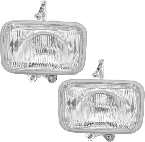 Caltric Set Of 2 Headlights Compatible with Honda Trx300 Fourtrax 300 2X4 1988-2000 with Bulb in Saudi Arabia