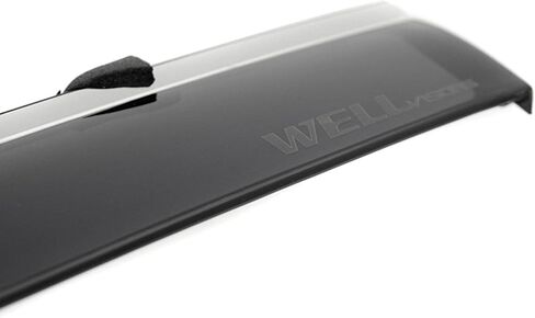 WellVisors Window Visors Wind Deflectors Compatible with Lexus RX350L RX450hL 2018-2022 Chrome Trim Rain Guards 3-847LX027 in Saudi Arabia