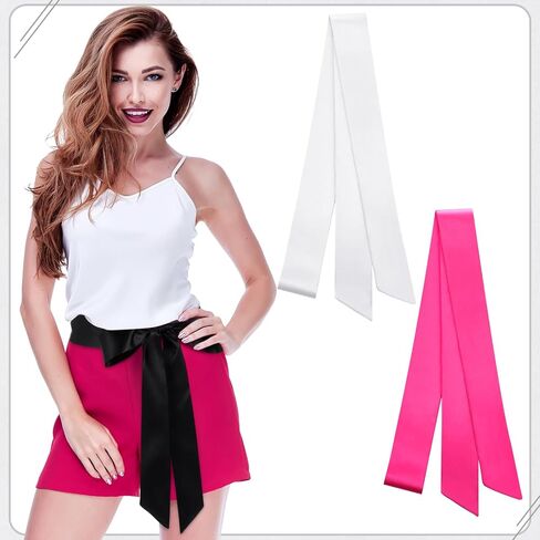 Tegeme 3 Pack Dress حزام SASH للنساء حقيبة الوشاح حقيبة يد الوشاح in Saudi Arabia