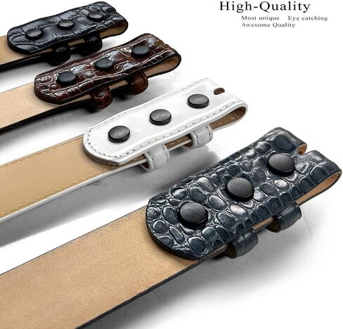 Belts.com Cowhide Full-Grain Genuine Leather Dress Belt Strap,1''(25mm)&1-1/8"(30mm)&1-1/4"(32mm) Wide in Saudi Arabia