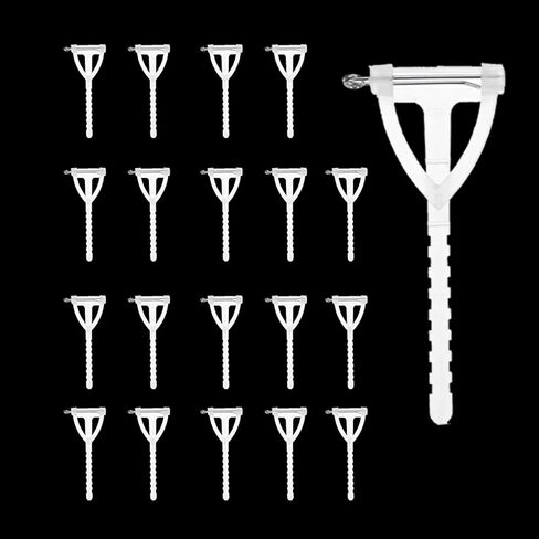 niiiyyb 20pcs دبابيس boutonniere للرجال دبوس دبوس مجموعة دبابيس أمان بلاستيك المثلث لملحقات الزفاف DIY اللوازم الأساسية لزهور الزهور. in Kuwait
