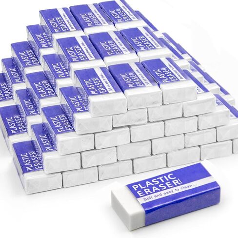 25 حزمة مححرة بيضاء للقلم الرصاص ، محايات الفن السائبة للرسم ، مطاط محو القلم الرصاص لجائزة الأطفال ، طلاب الفصل الدراسي ، اللوازم المكتبية in Kuwait