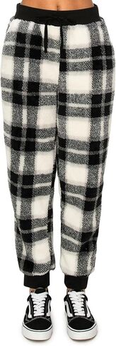 Cali1850 نساء شيربا joggers swinkpants - الرباط غير الرسمية مرنة الخصر السراويل ناعمة مريحة مع جيوب in Kuwait
