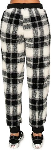 Cali1850 نساء شيربا joggers swinkpants - الرباط غير الرسمية مرنة الخصر السراويل ناعمة مريحة مع جيوب in Kuwait