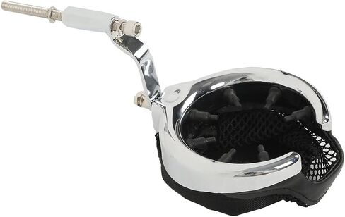 XMT-Moto Passenger Drink Cup Holder fits for Honda GL1500 1988-2000, GL1500 Trike 1988-2000, GL1800 2001-2017, GL1800 Trike 2001-2017, F6B 2013-2017, Gold Wing 2018-2023,Chrome in Saudi Arabia