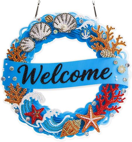 Leixonl Diamond Art Kits Butterfly Diamond Painting Kits DIY Hanging Window Pendant Ornament for Home Decoration Gem Art Gift 7.8 x 7.5 inch (Butterfly) in Kuwait