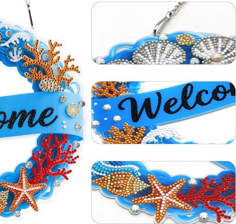 Leixonl Diamond Art Kits Butterfly Diamond Painting Kits DIY Hanging Window Pendant Ornament for Home Decoration Gem Art Gift 7.8 x 7.5 inch (Butterfly) in Kuwait