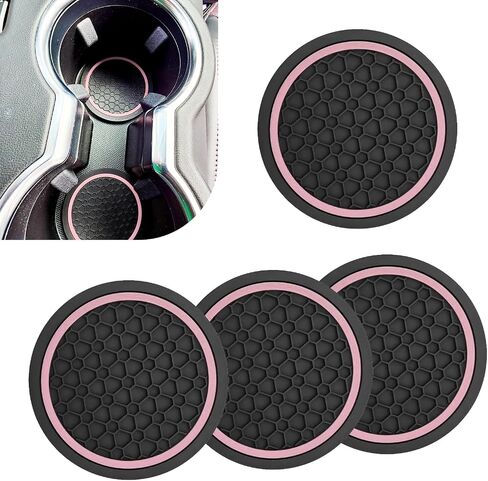 Custer Custers Custer 4PCS ، حامل كوب 2.75 بوصة ، حامل مشروب إدراج غير قابل للانزلاق ، إكسسوارات داخلية للسيارات ، Universal للمركبات ، سيارات الدفع الرباعي ، RVS (الأزرق) in Saudi Arabia