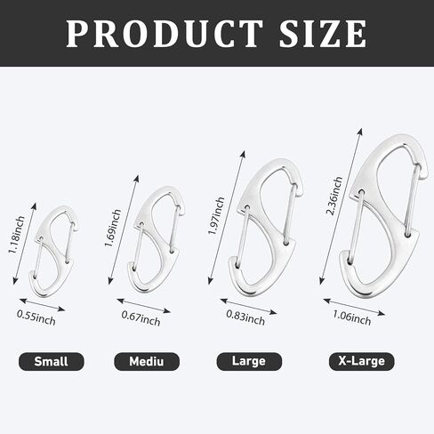 Zipper Clips Anti Theft, 20 Pcs Zipper Pull Locks for Backpacks, Double-Sided Spring S Carabiner Clasps Theft Deterrent for Luggage Suitcase Handbags Keys Purse(Triangle Black) in Saudi Arabia