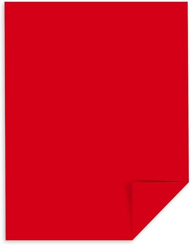 Astrobrights 491619 Astrobrights Multipurpose Paper 24 lbs 8.5-Inch x 11-Inch Re-Entry Red in Kuwait