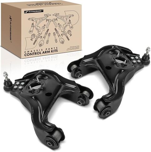 A-Premium 2 x Front Lower Control Arm, with Ball Joint & Bushing, Compatible with Dodge Ram 1500 2002 2003 2004 2005, 3.7L 4.7L 5.7L 5.9L, RWD in Saudi Arabia