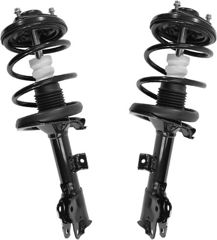 Detroit Axle - 2PC Struts Front For 2011-2018 Mitsubishi Outlander Sport STRUTS W/Coil Spring 2012 2013 2015 2015 2017 Replacem in Saudi Arabia
