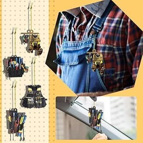 1Pc Multicolour Unique Acrylic Keychain with Electrician Tool Acrylic Flat 2D Keychain Charm Practical Electrician Tool Bag Pendant Keyrings Charm Women's Keyrings(No tools) in Saudi Arabia