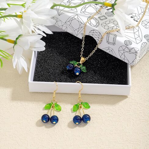 Lemon Jewelry Set for Women, Cute Alloy Lemon Necklace Dangle Earrings, Lightweight Yellow Citrus Fruit Theme Jewelry for Summer Daily Wear in Saudi Arabia