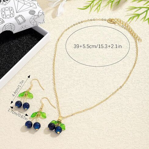 Lemon Jewelry Set for Women, Cute Alloy Lemon Necklace Dangle Earrings, Lightweight Yellow Citrus Fruit Theme Jewelry for Summer Daily Wear in Saudi Arabia