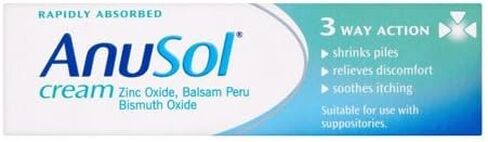 كريمة علاج النزيف (أكوام) - 43 جم بواسطة Anusol in Saudi Arabia