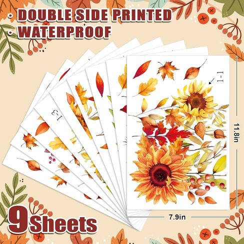 9 أوراق الصيف نافذة استوائية ملصقات ملصقات نخيل أوراق الكركديه زهرة الطيور الشارات شارات قابلة لإعادة الاستخدام لزخارف في هاواي غرفة نوم الفصل الدراسي in Kuwait