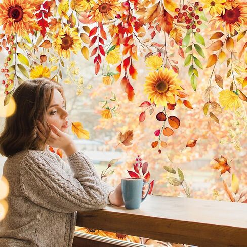 9 أوراق الصيف نافذة استوائية ملصقات ملصقات نخيل أوراق الكركديه زهرة الطيور الشارات شارات قابلة لإعادة الاستخدام لزخارف في هاواي غرفة نوم الفصل الدراسي in Kuwait