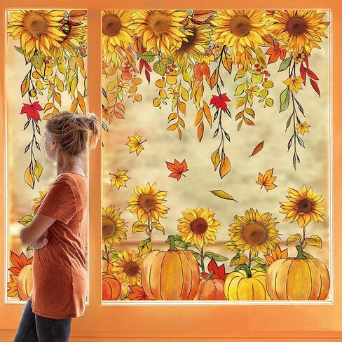 9 Sheets Summer Tropical Window Cling Stickers Palm Leaves Hibiscus Flower Bird Window Decals Reusable Decoration for Hawaiian Party Home Classroom Bedroom in Saudi Arabia