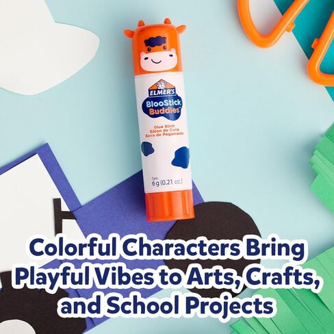 Elmer's Glue Stick Package ، الذي يضم رفاقًا بلوستريك ، واختفاء الأرجواني ، وعصي الغراء المعطرة ، متنوعة ، 30 العد in Kuwait