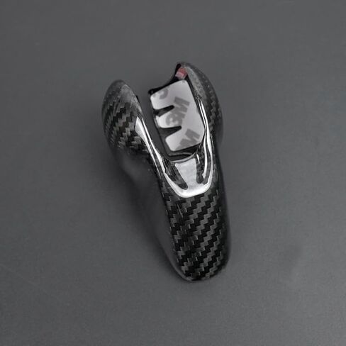 Real Carbon Fiber Gear Shift Knob Trim Cover for Porsche Panamera (2010-2016) Macan(2014-2021) 718(2018-2021) 911(2012-2018) Porsche Panamera Macan 718 911Accessories (Red) in Saudi Arabia