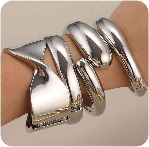 Sonnyx 3-4pcs أساور الإسورة الذهب مكتنزة للنساء للنساء العصرية مكتنزة سوار الذهب الذهب الأساور المجوهرات يرتدي اليومية هدايا مجموعة in Kuwait